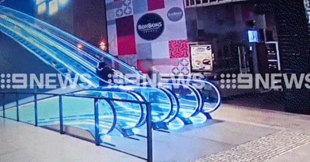 Clayton esfaqueando CCTV em 20 de março