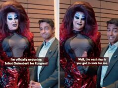 Momento bizarro, milionário ligado à AOC consegue que a drag queen o apoie para o assento de Nancy Pelosi Momento bizarro, milionário ligado à AOC consegue que a drag queen o apoie para o assento de Nancy Pelosi