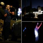 Momento dramático Mansão de Hollywood invadida pelo FBI em uma apreensão de roubo de identidade de alto risco