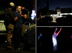 Momento dramático Mansão de Hollywood invadida pelo FBI em uma apreensão de roubo de identidade de alto risco Momento dramático Mansão de Hollywood invadida pelo FBI em uma apreensão de roubo de identidade de alto risco