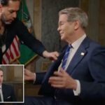 Momento dramático Scott Bessent é retirado da entrevista para conversas urgentes na sala de situação: 'O presidente quer você imediatamente'