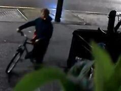 Momento em que ‘ladrão’ fumante invade um BMW de £ 50.000 e rouba bolsas Louis Vuitton e protetor labial – antes que a vítima o rastreie e o persiga a pé Imagens de CCTV compartilhadas com o Daily Mail mostram um idiota fumante invadindo um BMW M4 na North Road, em Cardiff