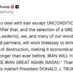 Momento em que o míssil balístico iraniano explode ‘perto das tropas dos EUA’ na Arábia Saudita, enquanto Teerã lança nova onda de ataques retaliatórios – atualizações ao vivo