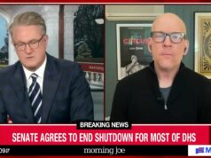 ‘Morning Joe’ insiste que os republicanos se prejudicam com atrasos no financiamento do DHS: ‘Eles deixaram isso piorar’ | Vídeo 'Morning Joe' insiste que os republicanos se prejudicam com atrasos no financiamento do DHS: 'Eles deixaram isso piorar' | Vídeo