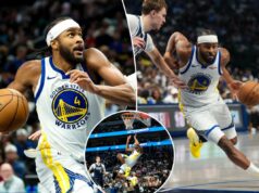 Moses Moody sofre uma lesão no joelho no final da temporada, mas Warriors vence Mavericks Moses Moody sofre uma lesão no joelho no final da temporada, mas Warriors vence Mavericks
