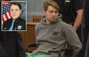 Motorista bêbado tilintou chaves para clientes de bar implorando para que ele não dirigisse antes de sair em alta velocidade e matar policial do condado de Nassau: DA Motorista bêbado tilintou chaves para clientes de bar implorando para que ele não dirigisse antes de sair em alta velocidade e matar policial do condado de Nassau: DA