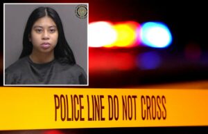 Mulher da Flórida viu seu próprio recém-nascido se afogar no banheiro e depois se apresentar no teatro local: autoridades Foto de Anne Mae Demegillo, 20, presa pelo Gabinete do Xerife do Condado de Flagler.