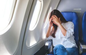 Mulher faz centenas de voos – não está preparada para o que acontece “do nada” Flight anxiety