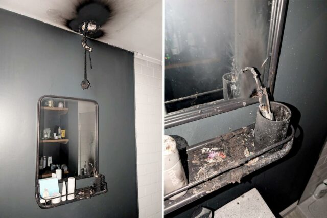 Mulher 'sortuda por estar viva' depois que sua escova de SWNS