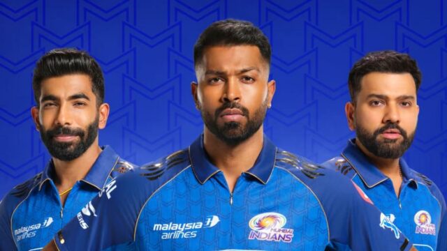 Mumbai Indians revela nova camisa antes do IPL 2026
