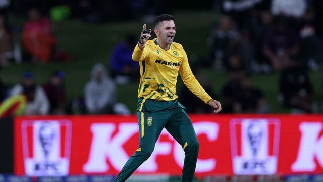 NZ vs SA, 1º T20I: África do Sul vence por NZ vs SA, 1º T20I: África do Sul vence por sete postigos depois de eliminar a Nova Zelândia por 91