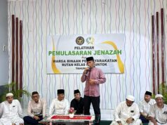 Napi Rutan Muntok Diberi Pelatihan Pemulasaran Jenazah Napi Rutan Muntok Diberi Pelatihan Pemulasaran Jenazah
