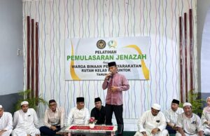 Napi Rutan Muntok Diberi Pelatihan Pemulasaran Jenazah Napi Rutan Muntok Diberi Pelatihan Pemulasaran Jenazah