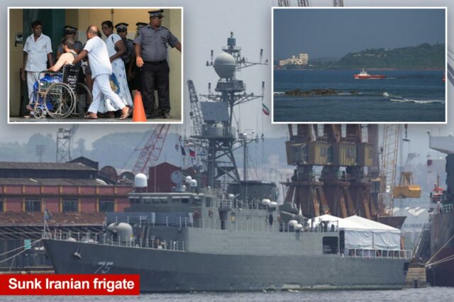 Navio da Marinha iraniana que transportava 180 pessoas a bordo afunda na costa do Sri Lanka, deixando dezenas de desaparecidos, 32 resgatados
