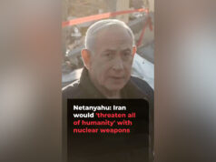 Netanyahu: O Irã ‘ameaçaria toda a humanidade’ com arma nuclear Netanyahu: O Irã ‘ameaçaria toda a humanidade’ com arma nuclear