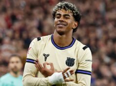 Newcastle United x Barcelona: Liga dos Campeões – notícias do time, início, escalações NEWCASTLE UPON TYNE, INGLATERRA - 04 DE MARÇO: Anthony Gordon do Newcastle United comemora marcar o primeiro gol de seu time de pênalti durante a partida da Premier League entre Newcastle United e Manchester United no St James 'Park em 04 de março de 2026 em Newcastle upon Tyne, Inglaterra. (Foto de George Wood/Getty Images)