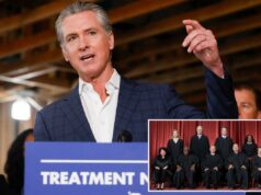 Newsom dividido por atacar a decisão do SCOTUS sobre estudantes trans: ‘Ideologia insana acima dos pais’ Newsom dividido por atacar a decisão do SCOTUS sobre estudantes trans: 'Ideologia insana acima dos pais'