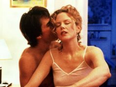 Nicole Kidman revela seu pior beijador na tela… e não é o ex Tom Cruise Nicole Kidman nomeou na tela o ator que ela menos gostou de beijar enquanto aparecia no último episódio do podcast Las Culturistas; Kidman visto com o ex Tom Cruise em De Olhos Bem Fechados (1999)