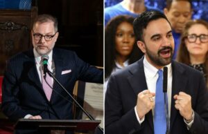 Nova York precisa controlar os gastos desenfreados em US$ 6 bilhões, mesmo com o resgate de Albany: controlador da cidade O controlador da cidade, Mark Levine, fala no tributo 'Keep Hope Alive' ao Rev. Jesse L. Jackson, Sr.