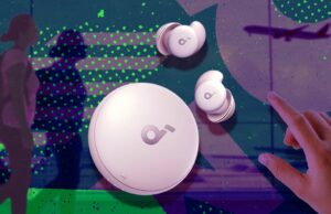 Nunca mais viajarei sem meus fones de ouvido favoritos para dormir Soundcore Sleep A20 da Anker Sleep Earbuds, fones de ouvido com bloqueio de ruído, design pequeno para travessas laterais, tempo de reprodução de 80 horas, transmissão de conteúdo via Bluetooth 5.3, monitor de sono, alarme pessoal