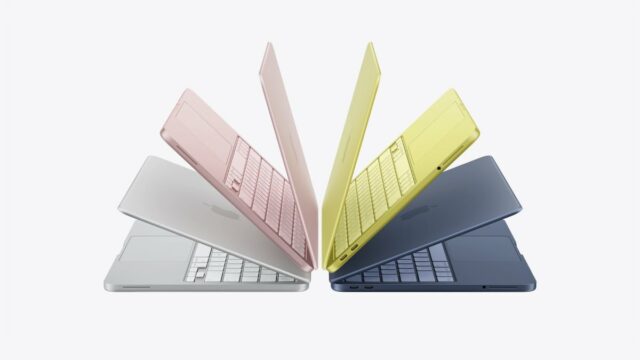 O Apple MacBook Neo vem em amarelo cítrico e rosa O Apple MacBook Neo vem em amarelo cítrico e rosa blush. A internet tem pensamentos.