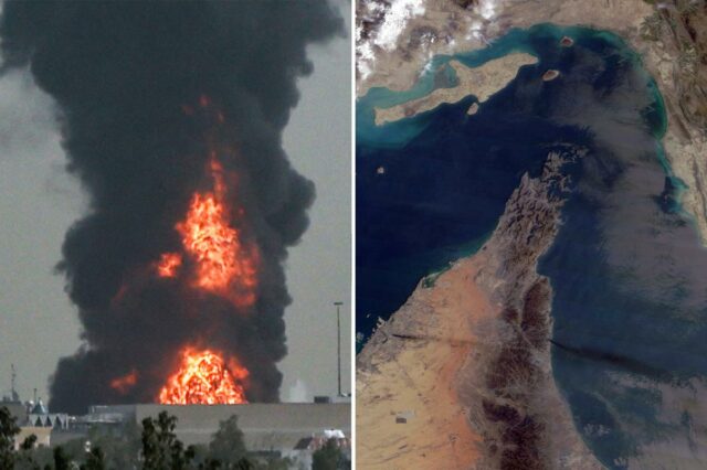 O Irã atinge os vizinhos do Golfo e mantém o domínio sobre o transporte de petróleo à medida que aumentam as preocupações com a crise energética
