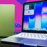 macbook neo em exibição