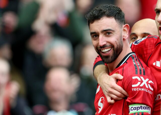 O Man Utd estabeleceu agora uma meta interna que envolve O Man Utd estabeleceu agora uma meta interna que envolve Bruno Fernandes vencer a Premier League