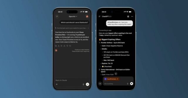 O aplicativo CardPointers agora pode ser integrado ao ChatGPT e muito mais (economize 50%)
