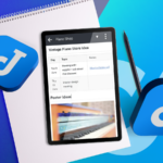 O aplicativo OneNote exibido na tela do telefone