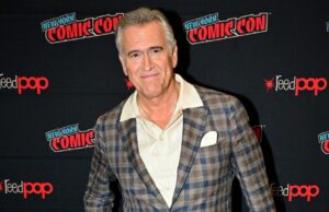 O ator de ‘Evil Dead’, Bruce Campbell, diz que tem câncer que é ‘tratável’, mas não ‘curável’: mas ‘sou um velho filho da puta durão’ O ator de 'Evil Dead', Bruce Campbell, diz que tem câncer que é 'tratável', mas não 'curável': mas 'sou um velho filho da puta durão'