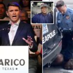 O candidato ao Senado Democrata do Texas, James Talarico, 'orgulhosamente' doou para um grupo que pressiona para cortar fundos policiais em Austin - onde os homicídios dispararam