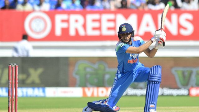 O capitão da Índia, Gill, tem como objetivo final vencer O capitão da Índia, Gill, tem como objetivo final vencer a Copa do Mundo de 2027