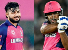 O capitão do Rajasthan Royals, Riyan Parag, fala sobre a substituição de Sanju Samson O capitão do Rajasthan Royals, Riyan Parag, fala sobre a substituição de Sanju Samson