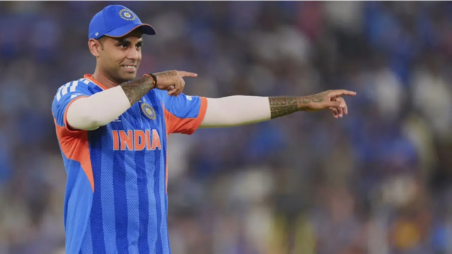 O capitão indiano Suryakumar Yadav completa cinco anos no críquete internacional
