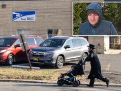 O carteiro que empurrou violentamente um menino judeu de 4 anos ‘não é legal’, um ‘animal’ com pavio curto, disseram moradores locais ao The Post O carteiro que empurrou violentamente um menino judeu de 4 anos 'não é legal', um 'animal' com pavio curto, disseram moradores locais ao The Post