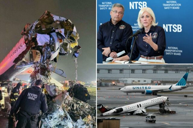 O controlador de tráfego aéreo envolvido no acidente mortal do avião LaGuardia ainda continuou trabalhando: ‘Temos perguntas’
