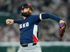 O eletricista tcheco Ondrej Satoria ganha o respeito dos fãs japoneses com 4,2 entradas de shutout na despedida do WBC Lançamento de Ondrej Satoria.