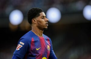 Marcus Rashford jogou fora seu maior sonho do Man Utd de ganhar o título da liga no Barcelona O emprestado do Man Utd ganhou destaque no Barcelona em um momento crucial após a dolorosa lesão do companheiro de equipe