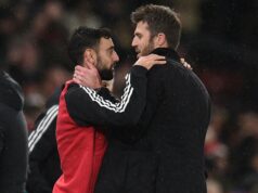 ‘O espírito está muito elevado’: Bruno Fernandes diz que a viragem ‘positiva’ do Man Utd ocorreu antes da passagem de Michael Carrick 'O espírito está muito elevado': Bruno Fernandes diz que a viragem 'positiva' do Man Utd ocorreu antes da passagem de Michael Carrick