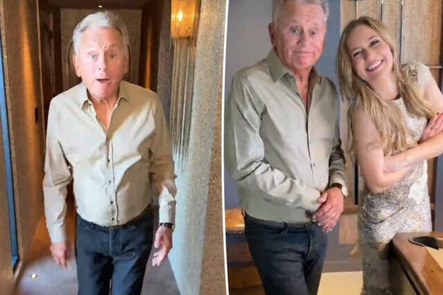 O ex-apresentador da 'Roda da Fortuna', Pat Sajak, ressurge em vídeo caseiro após a aposentadoria
