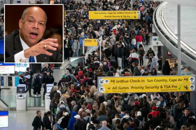 O ex-chefe do DHS de Obama critica o fechamento da TSA à medida que o caos nos aeroportos aumenta: 'Pare com a loucura'
