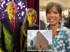 O ex-presidente do estado de Ohio, Ted Carter, pode ter dado ao podcaster no centro de um ‘relacionamento inapropriado’ um escritório aconchegante no campus: relatórios O ex-presidente do estado de Ohio, Ted Carter, pode ter dado ao podcaster no centro de um 'relacionamento inapropriado' um escritório aconchegante no campus: relatórios