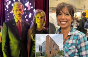 O ex-presidente do estado de Ohio, Ted Carter, pode ter dado ao podcaster no centro de um ‘relacionamento inapropriado’ um escritório aconchegante no campus: relatórios O ex-presidente do estado de Ohio, Ted Carter, pode ter dado ao podcaster no centro de um 'relacionamento inapropriado' um escritório aconchegante no campus: relatórios