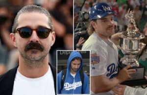 O fã dos Dodger, Shia LaBeouf, revela sua briga na liga principal com Mike Piazza O fã dos Dodger, Shia LaBeouf, revela sua briga na liga principal com Mike Piazza