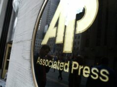 O gerente da AP classifica a equipe ao dizer que ‘resistência’ à IA é ‘fútil’ Vista do prédio do New York Times na 8ª Avenida durante uma tempestade de neve em 8 de fevereiro de 2025 na cidade de Nova York. (Crédito: Craig T Fruchtman/Getty Images)