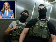 O governador de NJ, Mikie Sherrill, assina lei que proíbe agentes do ICE de usar coberturas faciais O governador de NJ, Mikie Sherrill, assina lei que proíbe agentes do ICE de usar coberturas faciais