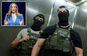 O governador de NJ, Mikie Sherrill, assina lei que proíbe agentes do ICE de usar coberturas faciais O governador de NJ, Mikie Sherrill, assina lei que proíbe agentes do ICE de usar coberturas faciais