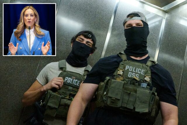 O governador de NJ, Mikie Sherrill, assina lei que proíbe O governador de NJ, Mikie Sherrill, assina lei que proíbe agentes do ICE de usar coberturas faciais