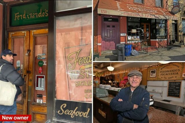 O icônico restaurante italiano Ferdinando's, de 121 anos, em Nova York, ganha nova vida - mas com uma reviravolta
